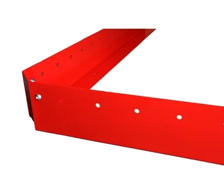 rött industriskydd.