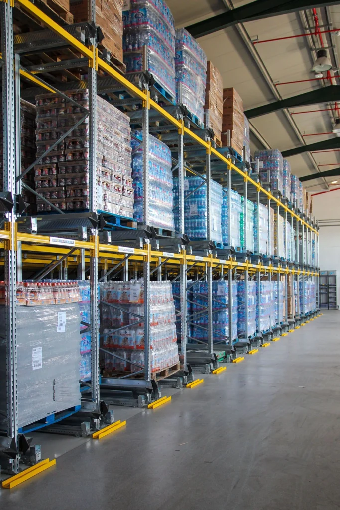 djuplagringssytem-pallar djuplagringsystem med EU pallar.